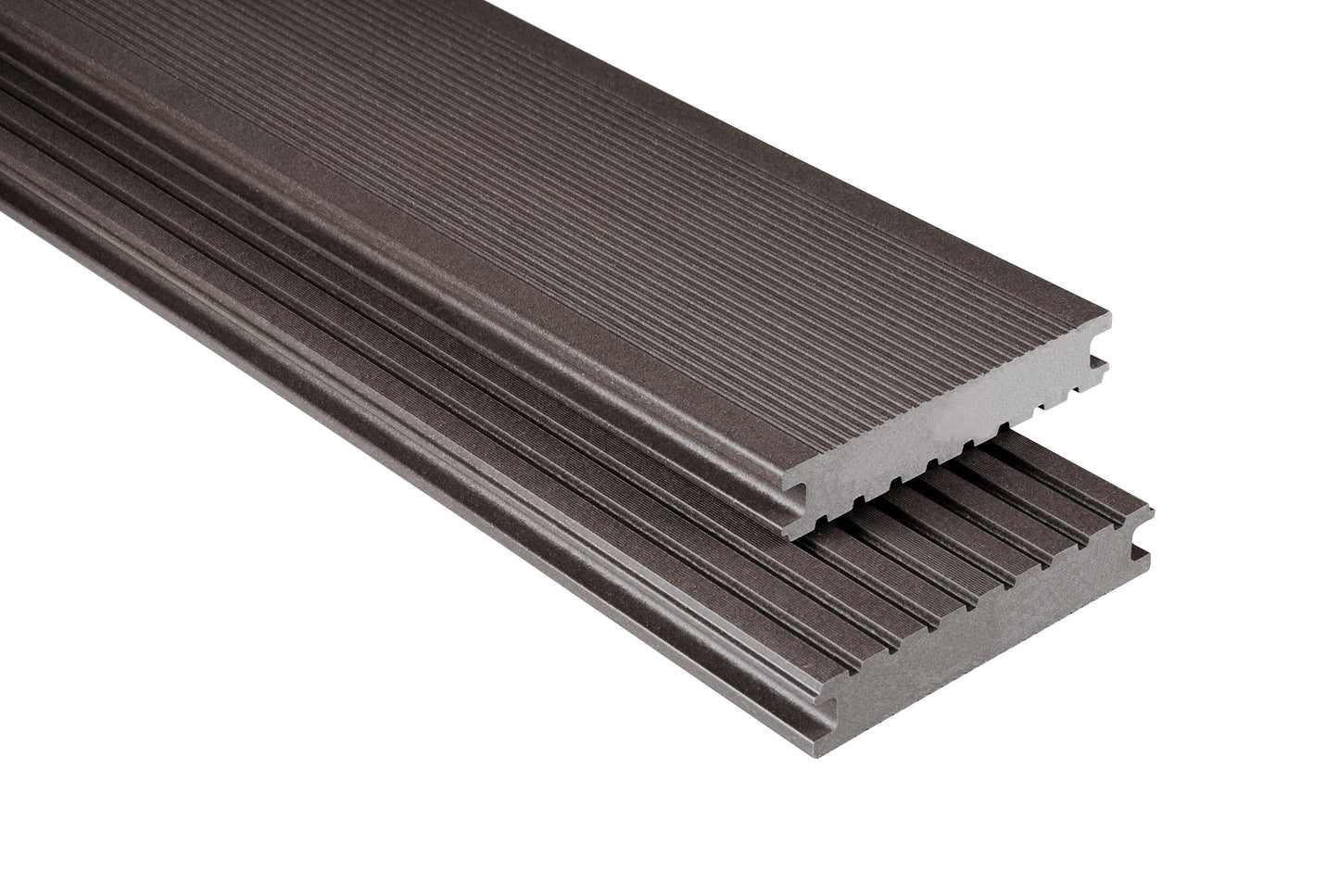 Terrassendielen WPC / BPC | WPC Terrassendiele Vollprofil Standard Mattiert | Kovalex