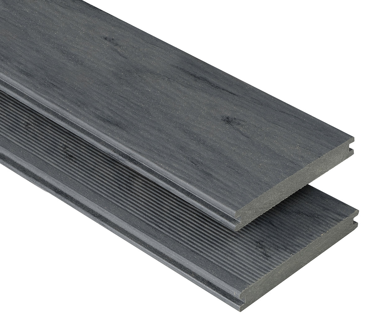 Terrassendielen WPC / BPC | WPC Terrassendiele Vollprofil Massiv mit Struktur mattiert | Kovalex