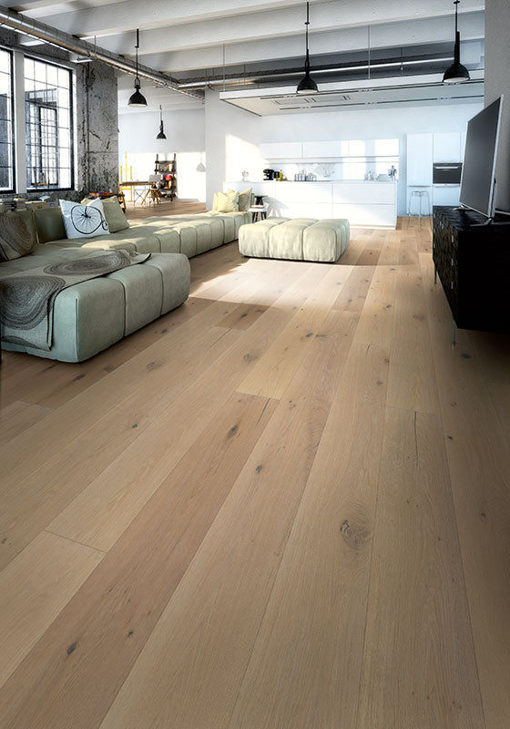 Parkett | Fertigparkett Eiche Landhausdiele Tenso Weiß | Der Preisbrecher