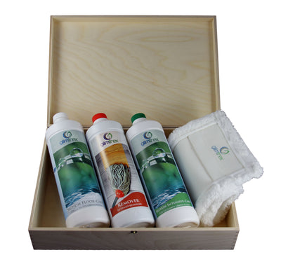 Zubehör | Glimtrex Pflegebox Parkett lackiert | Glimtrex