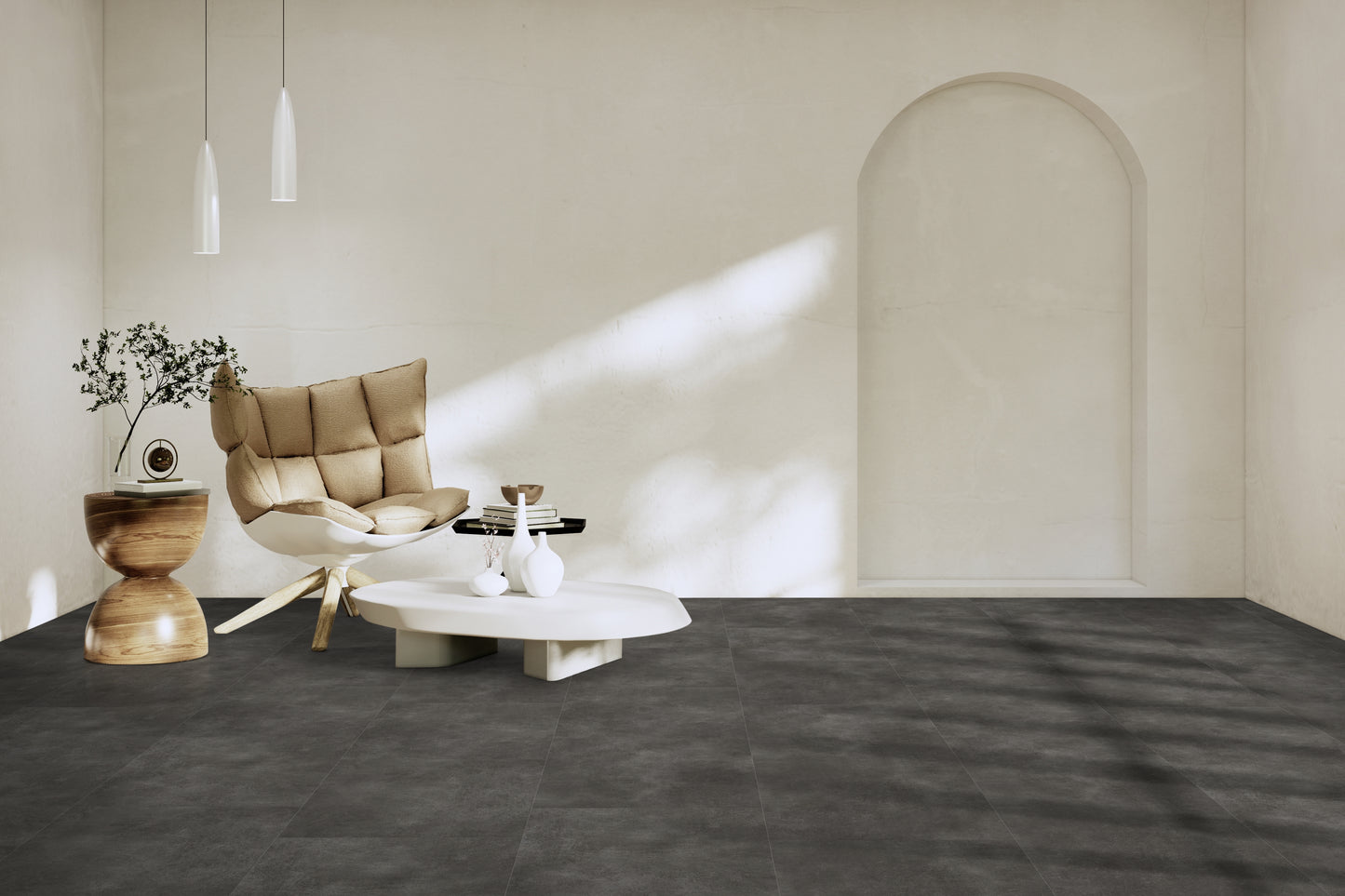 Vinyl | Gerflor Virtuo 30 Klebevinyl | LATINA DARK 0992 | Gerflor
