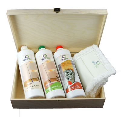 Zubehör | Glimtrex Pflegebox Parkett geölt | Glimtrex