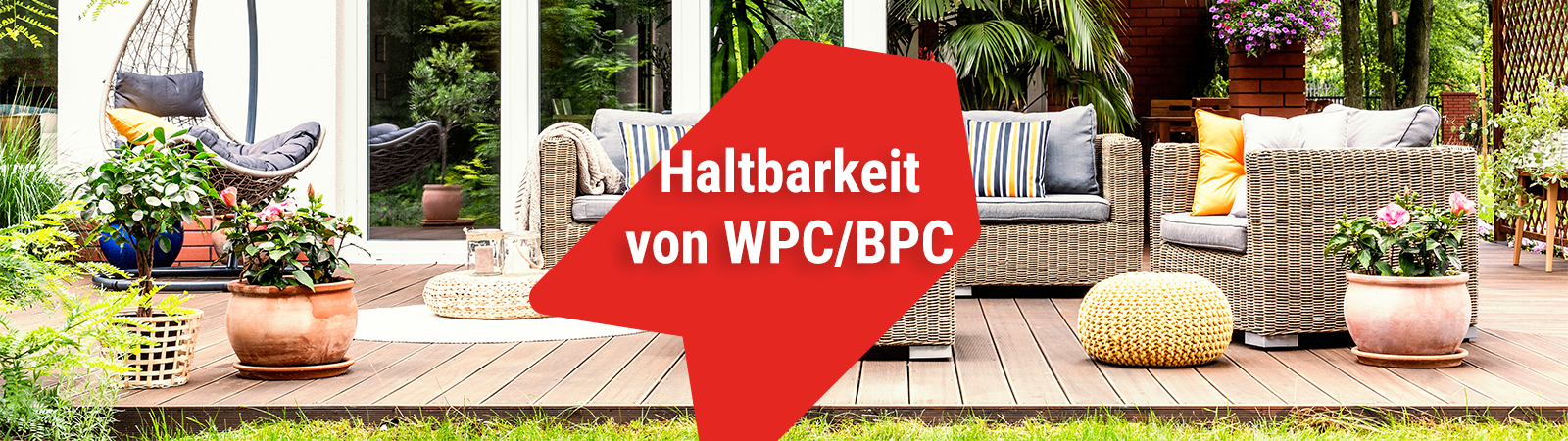 Haltbarkeit WPC/BPC
