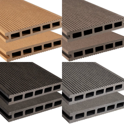 BPC Terrassendiele Hohlkammerprofil Intro Farbvarianten Überblick