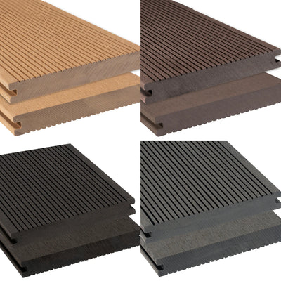 BPC Terrassendiele Massivprofil Profi Farbvarianten Überblick