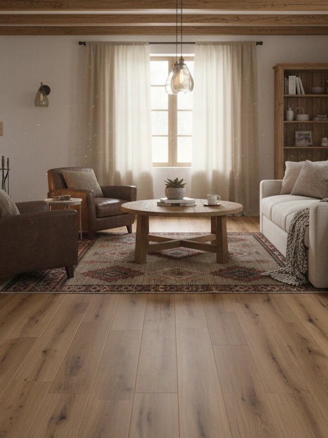 Eiche Yemen - Laminat Natural Touch Wohnzimmer Boho