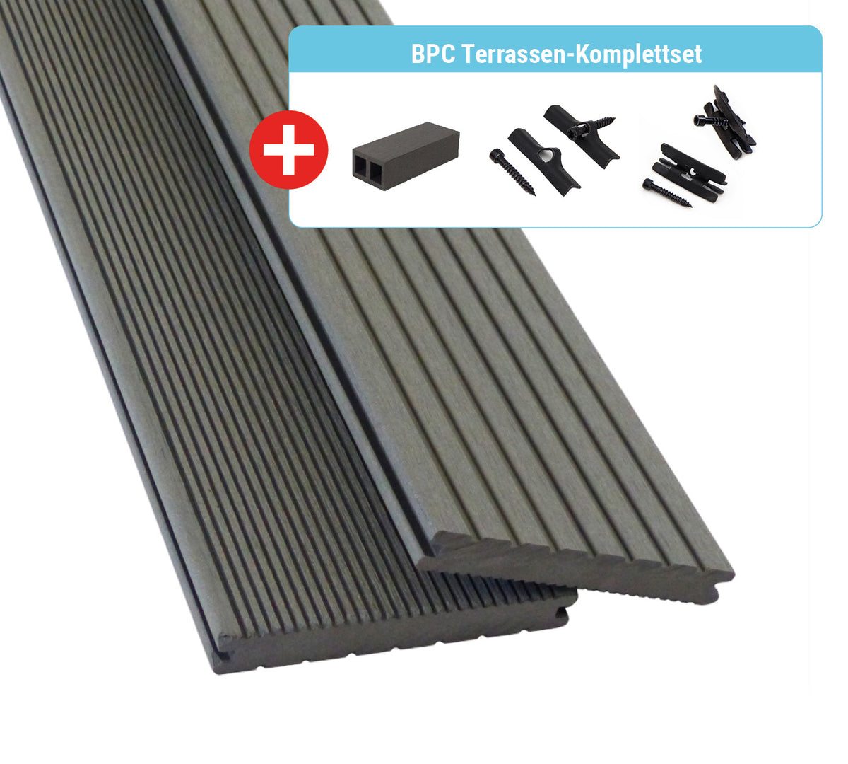 BPC Terrassen-Komplettset Pro Solid – massiv & stabil – Der Preisbrecher