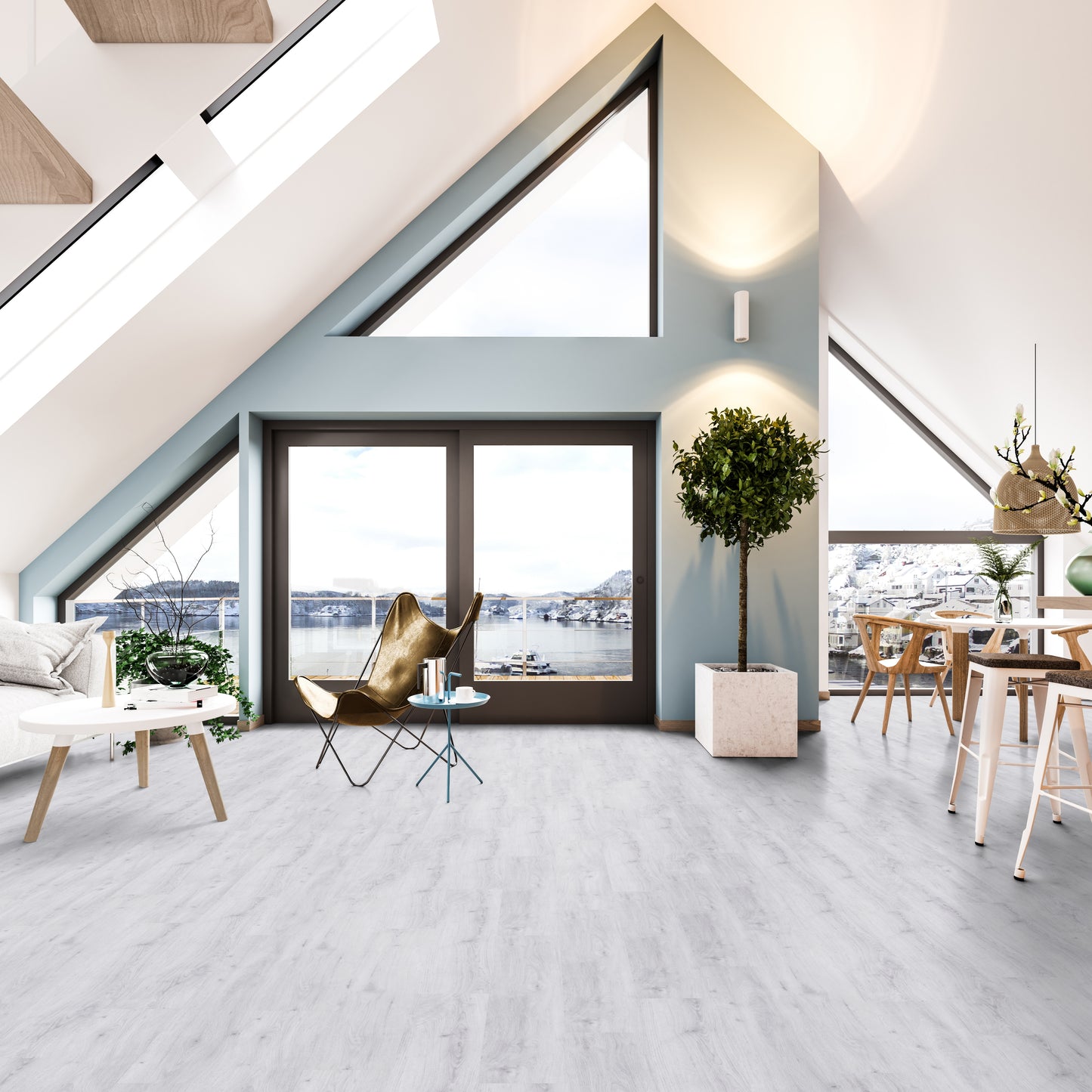 Vinyl | Gerflor Virtuo 30 Klebevinyl | SUNNY SNOW 1477 | Gerflor