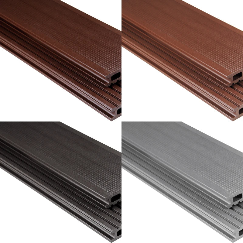 WPC Terrassendiele Hohlkammer Standard Farbvarianten Überblick