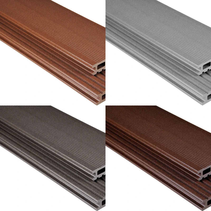 WPC Terrassendiele Hohlkammer Standard Mattiert Farbvarianten Überblick